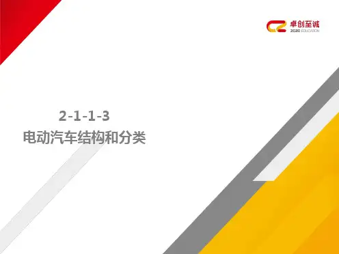 电动汽车结构和分类
