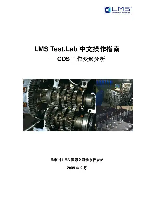 LMS_Test.Lab中文操作指南_ODS工作变形分析
