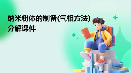 纳米粉体的制备(气相方法)分解课件