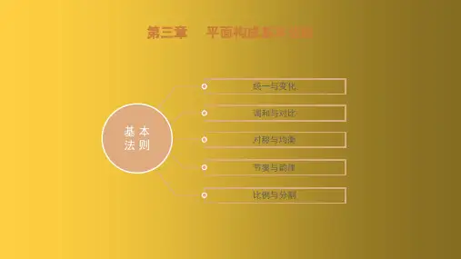 平面设计-平面构成基本法则