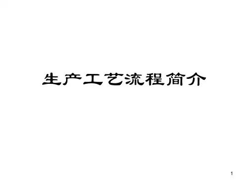 小麦加工工艺流程图PPT课件
