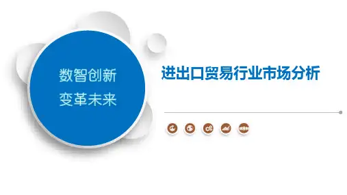 进出口贸易行业市场分析