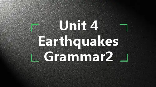 人教版高中英语必修一： Unit 4 Earthquakes 定语从句(2)课件(21张)