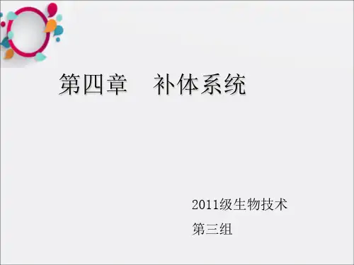 《补体系统》PPT课件