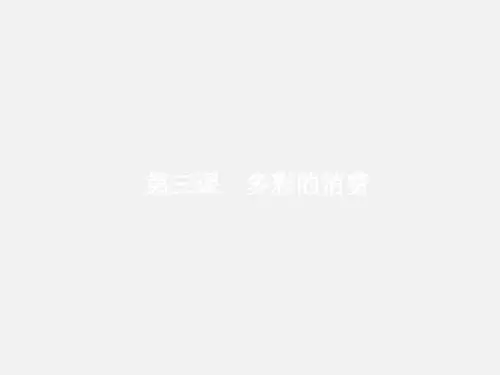 高考政治 一轮复习 1.3 多彩的消费(必修1)