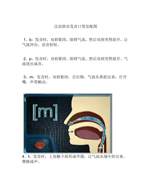 汉语拼音发音口型及配图 (2)