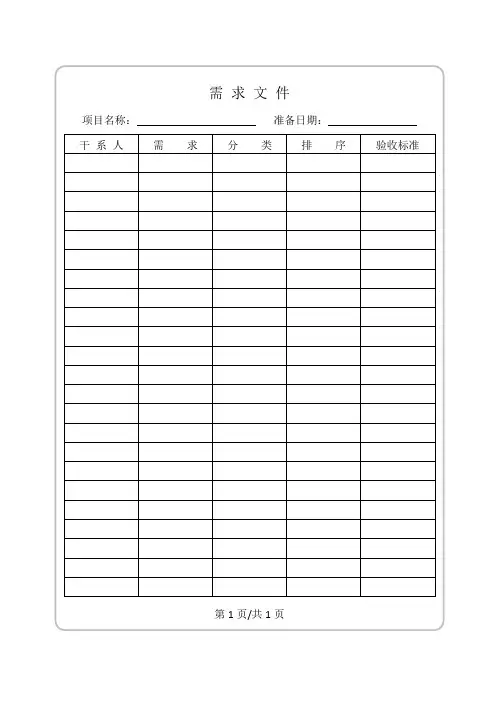 项目管理五个阶段表格_规划(DOC39页)