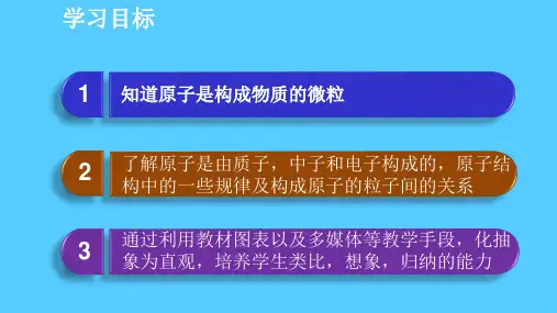 科粤2011课标版九年级化学上册第二章2.3 构成物质的微粒PPT