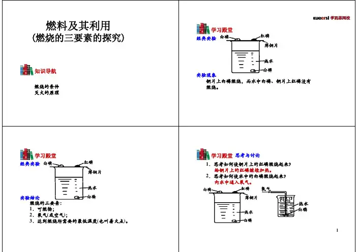 [6611]燃烧及其利用(燃烧三要素的探究)