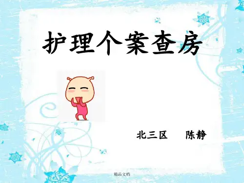 护理个案查房