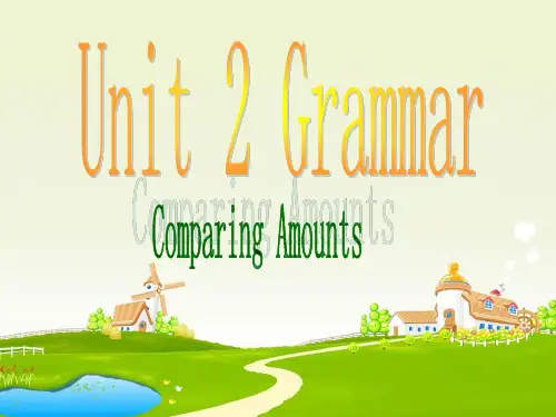 牛津版八年级上册课件 8AUnit2 Grammar公开课教学课件 (共19张PPT)