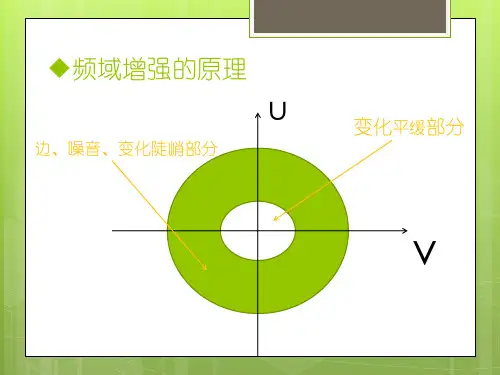 图像的滤波增强和彩色增强