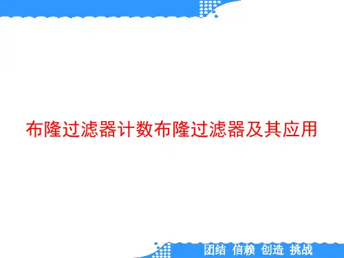 布隆过滤器计数布隆过滤器及其应用