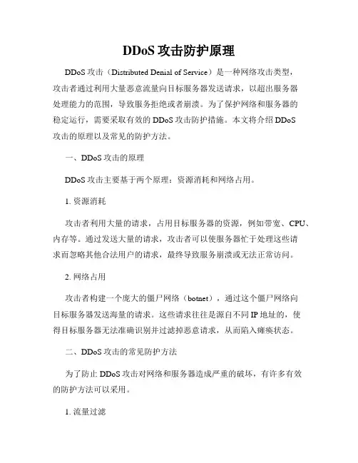 DDoS攻击防护原理