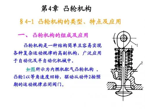 第4章  凸轮机构