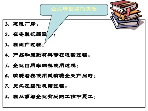 企业损失风险分析课件62张