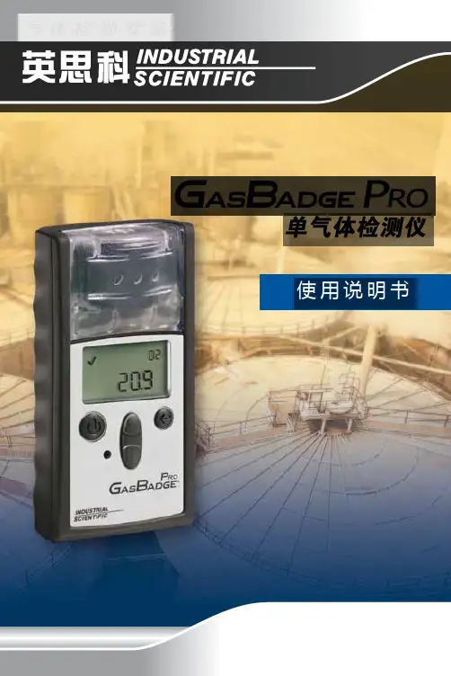 气体检测专家使用说明书