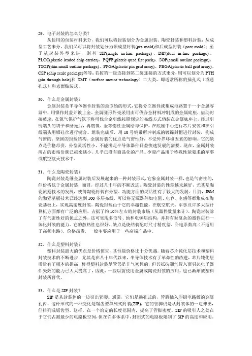 元器件封装大全