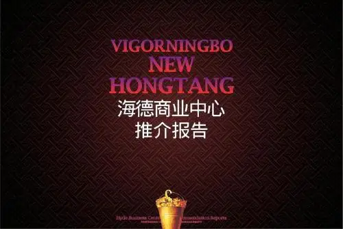 宁波银亿·海德商业广场推介报告(30页)
