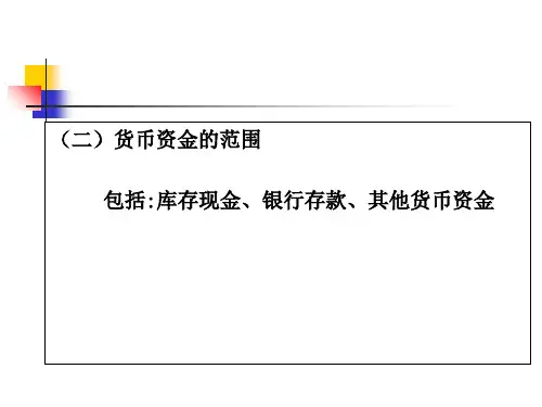 流动资产复习PPT课件