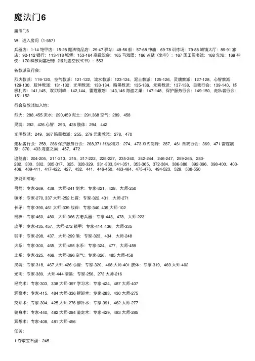 魔法门6——精选推荐
