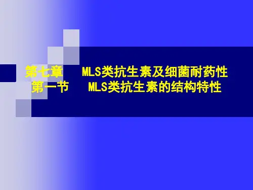 第7章-大环内酯类抗生素-77页PPT精品文档