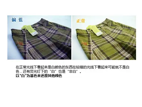 摄影色温和白平衡概述ppt课件