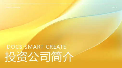 投资公司简介
