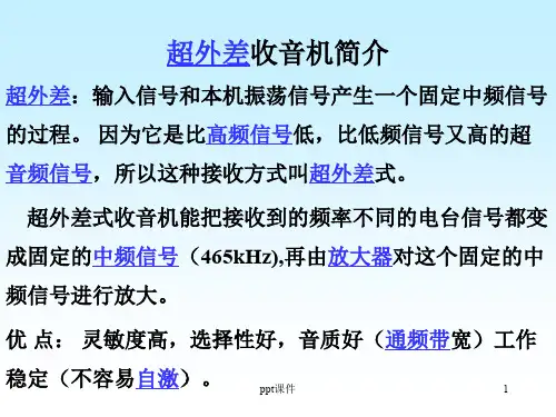 HX108-2收音机组装教程  ppt课件