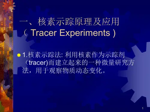 核素示踪原理及试验设计