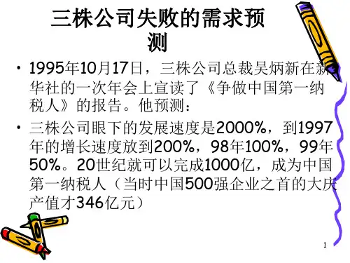 第七章：市场需求的测量与预测