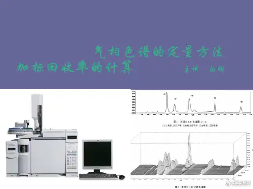 气相色谱定量方法及加标回收率的计算