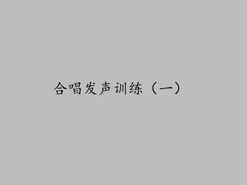 湖南文艺出版社高中音乐选修：歌唱合唱发声训练(一)