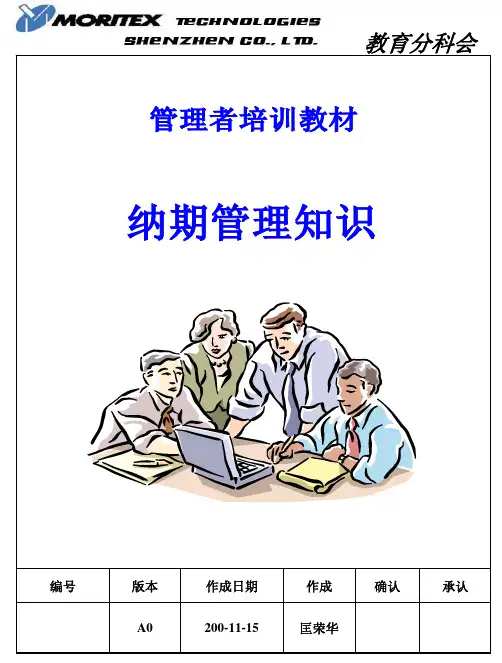 纳期管理