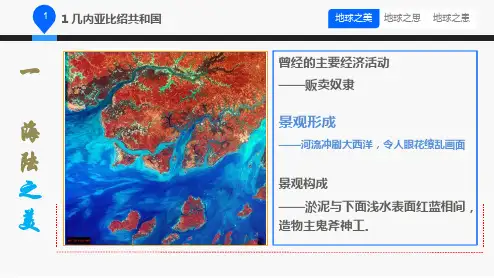 蓝色星球的太空艺术照.pptx