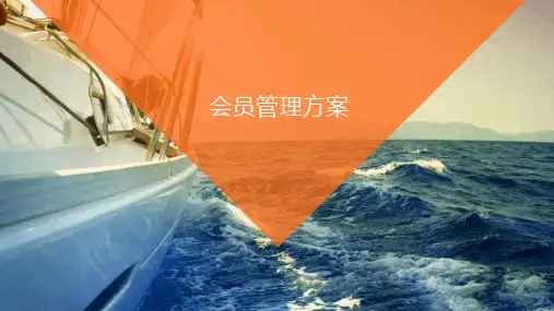 会员管理方案