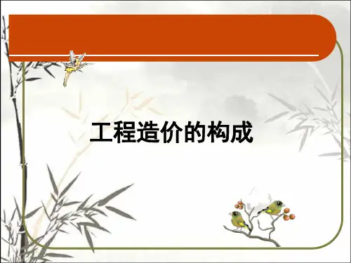 建设工程造价构成 PPT课件
