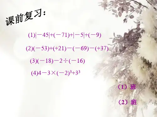 近似数PPT教学课件