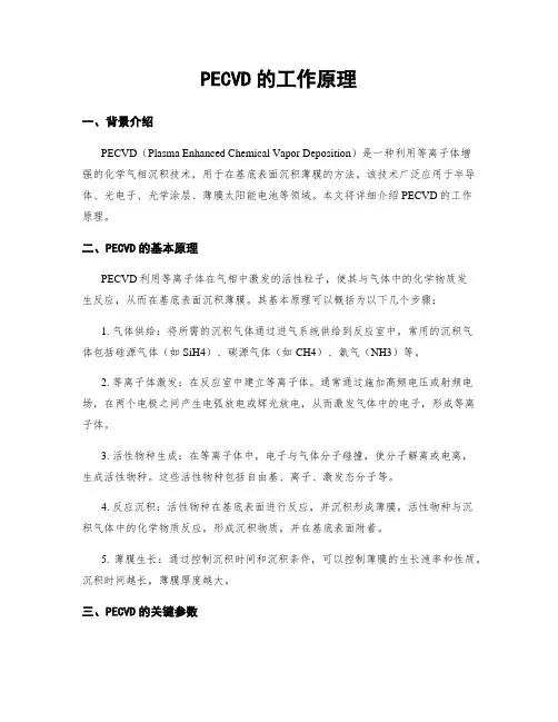 PECVD的工作原理