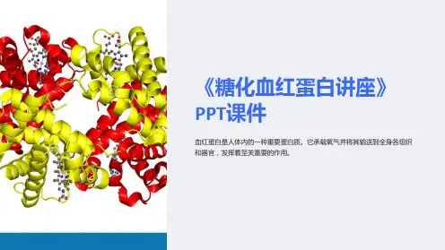 《糖化血红蛋白讲座》课件