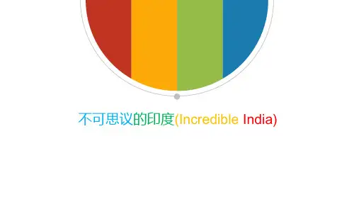 介绍印度的英语PPT