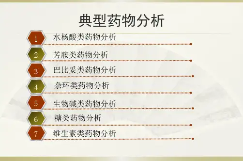 第五章--芳酸及其酯类药物的分析