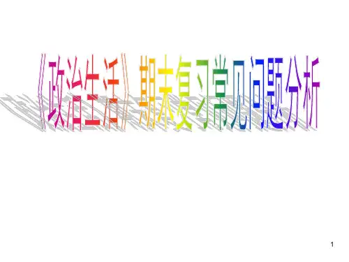 政治常见错误
