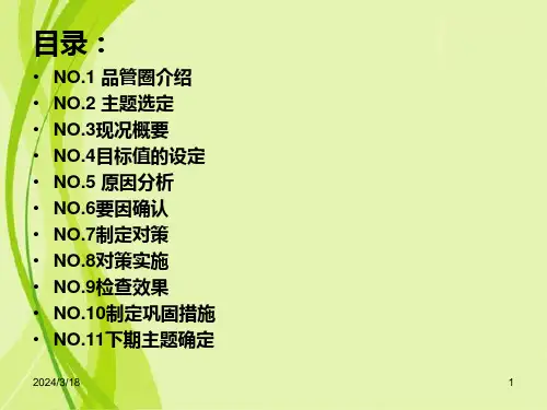 ICU口腔护理QCC成果汇报