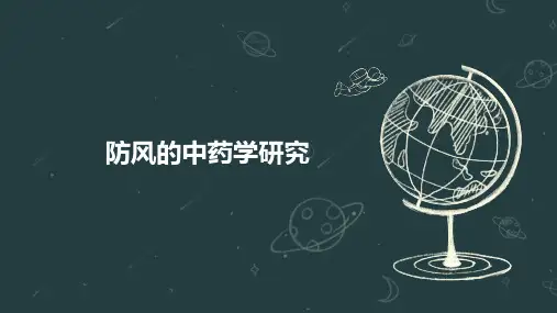 防风的中药学研究