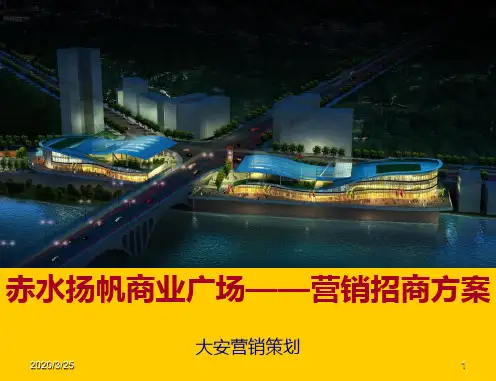 商业广场-商业规划(改)PPT课件