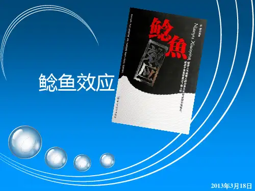 鲶鱼效应