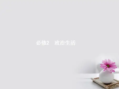 18版高考政治总复习第一单元公民的政治生活第一课生活在人民当家作主的国家课件2