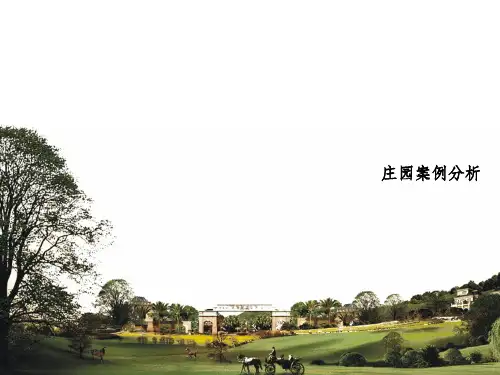 庄园案例浅析PPT课件