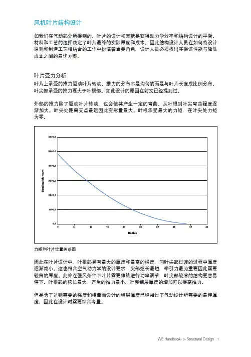 风电叶片结构设计